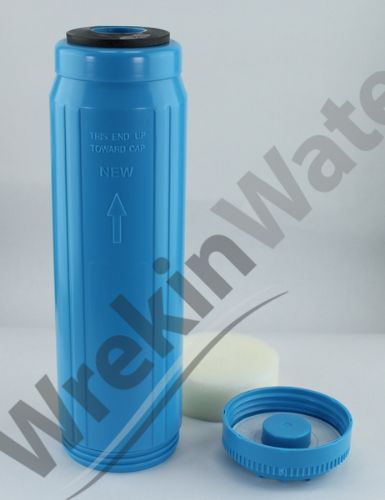 Refillable 10in Filter cartridge with MB500 Colour Change DI Resin